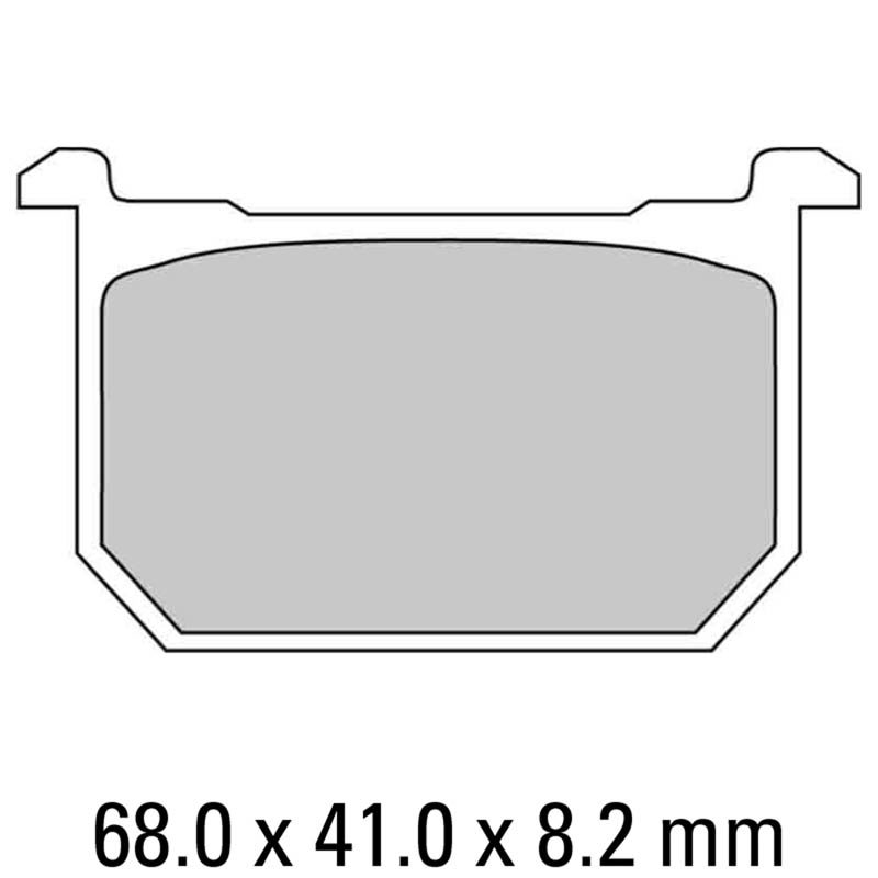 FERODO Brake Disc Pad Set FDB299P