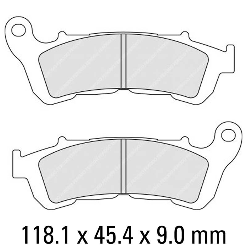 FERODO Brake Disc Pad Set FDB2211AG