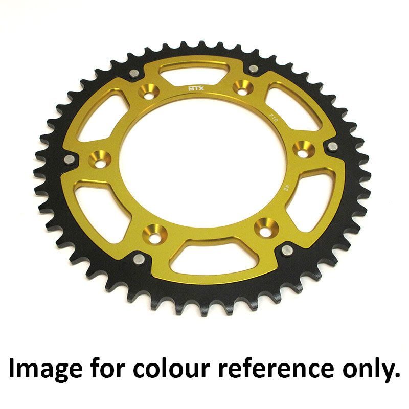 SPROCKET REAR MTX RAPTOR BI METAL 210 52T #520 - Image 2