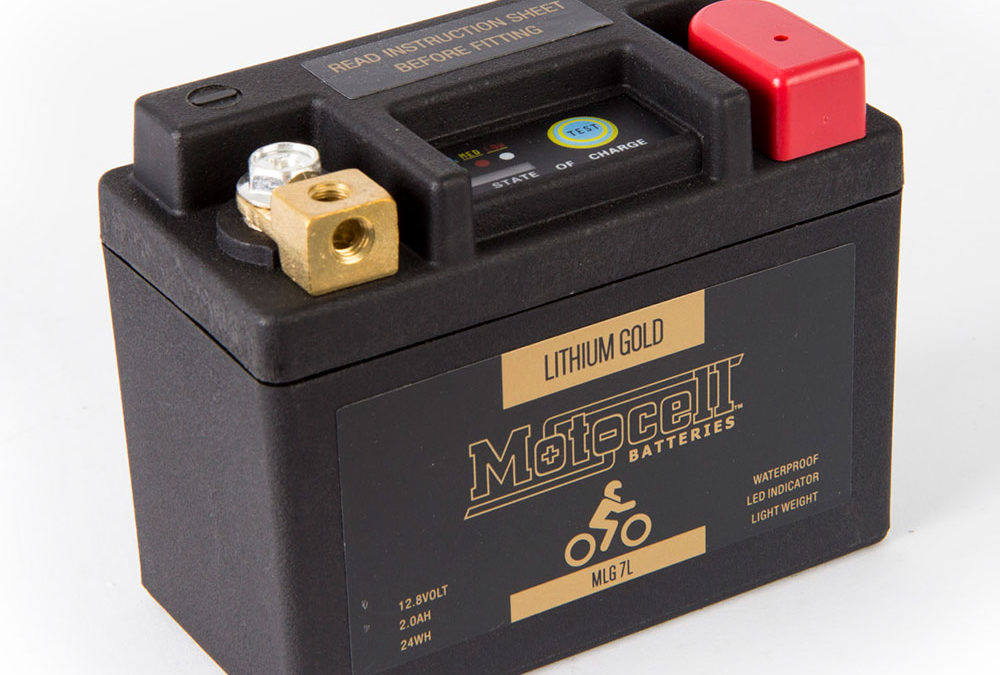 Motocell MLG7L Lithium Motorcycle Battery