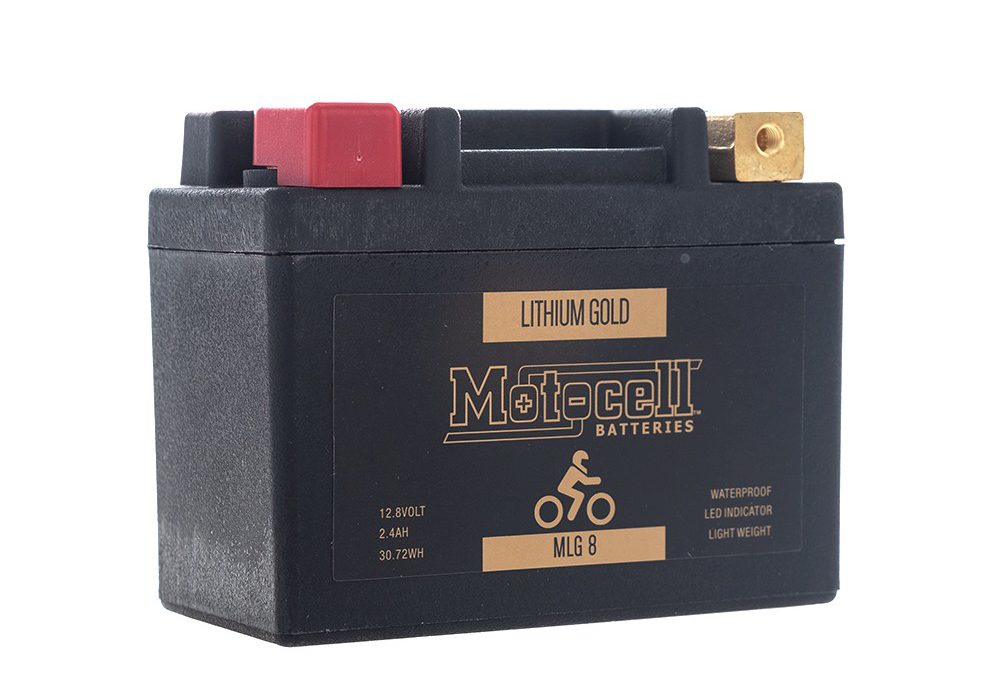 Motocell MLG8 Lithium Motorcycle Battery