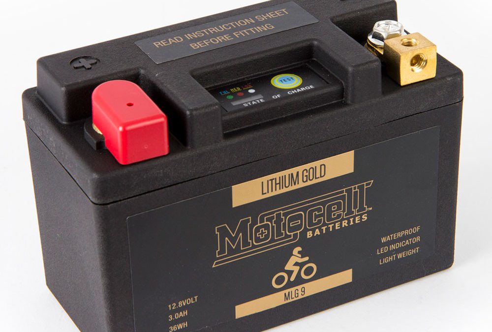 Motocell MLG9 Lithium Motorcycle Battery