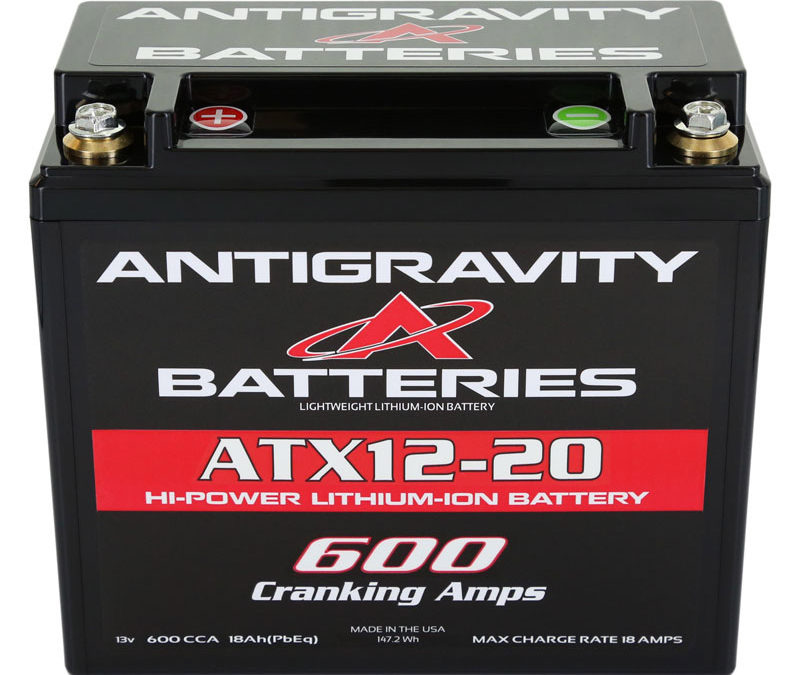 Antigravity 20-Cell 600CCA Lithium Battery